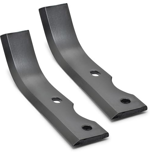 Easyboost 2 couteaux de fraise côté gauche pour motoculteur longueur 190mm - largeur 40mm - hauteur 55mm - entraxe 70mm - type bineur - pour Honda Solo Pubert Husqvarna Iseki Viking