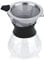 Macchina per caffè Americano Macchina per caffè Americano 16×11×11 Macchina per caffè Americano Manuale Pentola in Vetro con Filtro in Acciaio Inossidabile
