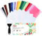 UCEC 51 Stück - Smart Vinyl Permanent für Cricut Joy 43 Pcs & 8 Plotter Transferfolie, 14cm x 30.5cm, Vinyl Plotter Film Plotterfolie Selbstklebend mit für DIY, Laptops, Wände (Mit 1 Plastikrakel)