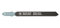FEIN Lame de scie sauteuse F-IRON Jig 26 AS pour le métal BIM 63 T1.2 MS SC. Pour tôles et métaux, acier inoxydable, INOX, tôles d'acier.VE=5 pcs.