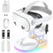 GEEKERA Meta Quest 3S Charging Dock, Magnetic Charging Stand for Oculus/Meta Quest 3s VR Headset and Controller, Fast Charging Station with 18W adapter for Elite Strap, Meta Quest3s Accessories
