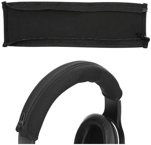 VZU Headphones Headband Cover Replacement for ATH MSR7 M50X, Compatible with Audio Technica M50X M40X M30 M20X, No Tools Required, Headphone Headband Protection