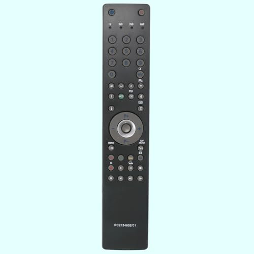 AULCMEET Ersatz-Fernbedienung RC2134602-01 TP3 Fit for Grundig TV LCD TV 32 VLE 6120 BF, 32 VLC 6020 C, 32 VLC 6121 C, 32 VLC 7010 C