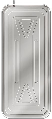 Bandeja de Goteo del Aire Acondicionado Acero Inoxidable Con Tubo Desagüe de 2 Metros, Bandeja de Drenaje de la Unidad Exterior del Aire Acondicionado(100 * 47.5cm)