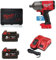 Milwaukee MWM18ONEFHIWF34-502X M18 ONE-KEY Akku-Schlagschrauber-Kit, 3/4-Zoll (1,9 cm), 18 V, Multi