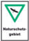 HB-Druck Naturschutzgebiet Schild A6 (105x148mm)