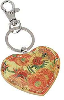 Goebel Artis Orbis Vincent Van Gogh Sonnnblumen - Schlüsselanhänger Neuheit 2020 67051141 und 4er Set EKM Living Edelstahl Strohhalme