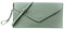 Wedmay Große Clutch-Tasche für Damen, Umschlag-Stil, Handgelenkriemen, Abendtasche, hellgrau, Large