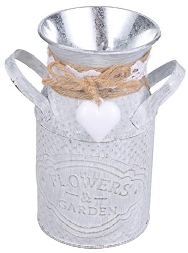 Cabilock Vase à Fleurs Rustique pour Bureau Ou Jardinière Ornement Floral pour Bouquets Et Décoration Intérieur