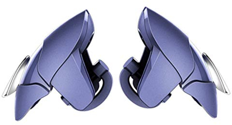 SHOTAY Game Trigger, Blue Shark Cellulare Press-Type Tasto di Fuoco ausiliario Pulsante Gamepad Joystick Controller L + R Trigger in Metallo per Gamepad PUBG Nuovo Blu