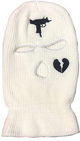 YAMEE Sturmhaube Herren Damen,Balaclava - 3-Loch Sturmmaske,Vollmaske Skimütze Wintermütze Strickmaske Vollgesichtsabdeckung für Outdoor Radfahren Skifahren