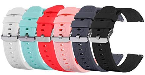 Chofit Straps Compatible with Reflex Active Series 6/5/4 Strap, Replacement Soft Silicone Bands for RA04-4013/RA05-4015/RA05-2022/RA06-2082 Wristband Colorful Armband