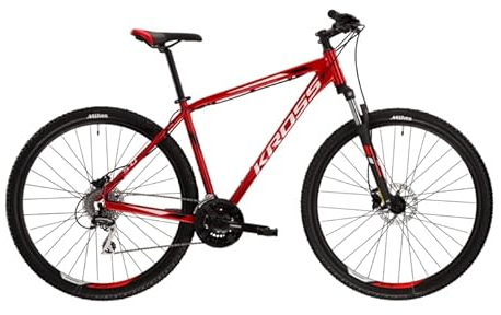 Kross Hexagon 5.0 29 Zoll Größe Größe S Rot / Grau / Schwarz Mountainbike Herren