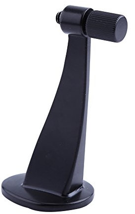 Adaptador de Trípode de Binoculares, Soporte de Trípode de Montaje de Adaptador de Binocular de Metal Negro para Telescopio Binocular