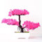 Künstlicher Bonsai-Baum, künstliche Pflanze im Topf, künstliche Bonsai-Pflanze, Heimdekoration für Büro, Hof, Schreibtisch, Rose