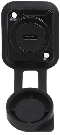 HangTon 5pack USB C Type-C Waterproof Coupler Connector Panel Socket Bulkhead Feed Through, Inline Cable Female to Female Extension for Outdoor