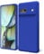 oakxco for Google Pixel 7 Phone Case Liquid Silicone, Cute Thin Slim Soft Rubber TPU Plain Smooth Gel Cover for Women Girl Aesthetic, Matte Solid Protective & Shockproof Bumper Grip, Royal Blue