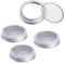 GORGECRAFT 4 Set Sprossendeckel Saatgut-Sprossenglas-Deckel Edelstahl Für Einmachgläser Mit Breiter Öffnung Einmachen von Saatgut Sprossen Luzerne Salat Sprossen Deckel Sieb Blumen-Einsatzdeckel
