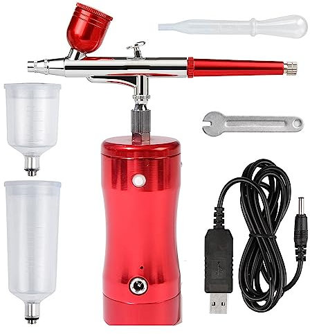 Airbrush Mini Air Compressor Kit for Makeup, Cake Decoration, Cookie, Mode, Makeup
