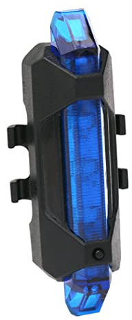 Luci biciclette per biciclette per biciclette posteriore Bike in bicicletta in bicicletta in bicicletta in bicicletta Luce posteriore LED posteriore ricaricabile Ricarica di sicurezza Blue di sicurez