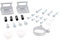 Kit de montage coulissant d'origine Lave-vaisselle 8079527498 ELECTROLUX Lave-vaisselle 8079527498 ELECTROLUX
