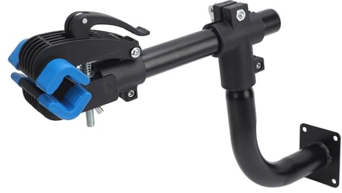 Tbest Wall Mounted Bike Repair Stand, Bicycle Repair Clamp Wall Mount Bicycle Repair Rack Workstand Adjustable Home Bicycle Maintenance Rack for Road Mountain Bikes