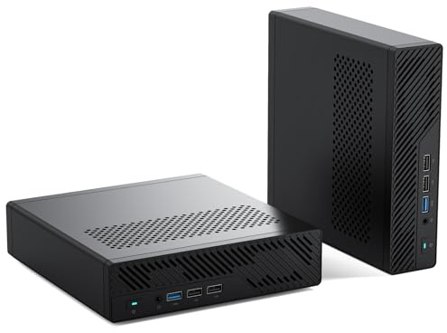 MINISFORUM MS-01 Mini Workstation Core i9-13900H 32GB RAM 1TB SSD Mini PC, HDMI+2X USB4 8K Display, 2x10G SFP+ Port, 2x2.5G LAN Port, Supporto M.2 2280/22110/U.2 SSD/RTX 3050 Schede Grafiche