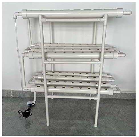 MEIVIYA Hydroponisches Anbausystem Indoor-Anbausystem mit Hydrokultur-Mini-Gewächshaus-Landwirtschaft for Anpflanzen von Salat-Erdbeeren