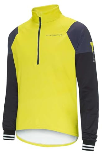 PROTECTIVE Gravel Langarmtrikot Herren P-Scout - Zitronengelb