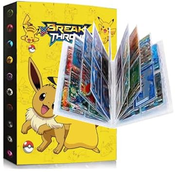 Raccoglitore carte, Album di carte 4 tasche, Porta carte, Album per giochi di carte collezionabili, 30 pagine Capacità 240 cartes (Albu-3)