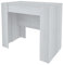Bricozone Consolle Allungabile Estensibile Fino A 237 Cm Tavolo 10 Posti Salvaspazio Design Moderno Ed Elegante per Casa E Ufficio Soggiorno Ingresso 78 x 51 x 90 cm (Bianco frassinato)