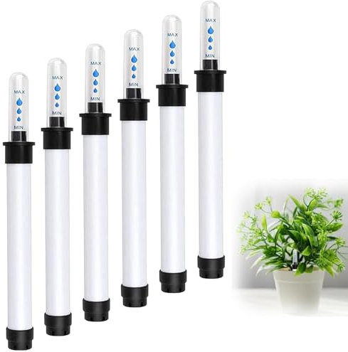 6 Stück Wasserstandsanzeiger Pflanzen,Wasserstandsanzeiger Hydrokultur,Gießanzeiger,20cm Gießanzeiger Pflanzen,Pflanzen Wasserstandsanzeiger,Gießanzeiger Zimmerpflanzen,Für Kulturtopf Blumenkästen
