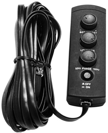 Mllepjdh Small Car Subwoofer Sound Control Knob Subwoofer Amplifier Sound Adjuster Regulator Commute Music