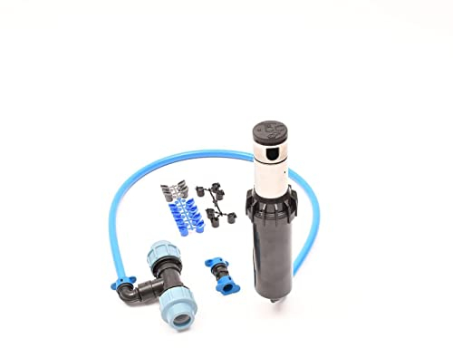 Plug&Rain Getrieberegner Hunter I-20-SS Edelstahl Montageeinheit, 25 mm (3/4) Premium