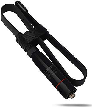 HYS SMA FEMALE Antenna 15.3-Inch Foldable Dual Band UV VHF/UHF 144/430Mhz CS Tactics Antennas for Kenwood TYT BAOFENG UV-82 UV-B5 GT-3 BF-F8HP UV-5RA UV-5RE UV-5R