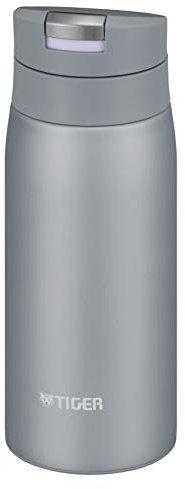 Tiger MCX-A352AF Sahara-Tasse, Edelstahlflasche, One-Touch, leicht, 350 ml, Nebelblau