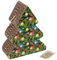 URBNLIVING Cardboard Cat Scratcher,Christmas Tree Design Hanging Kitty Scratching Post, Xmas Home Decor (Christmas Tree)