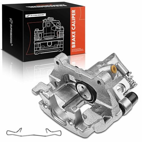 A-Premium Brake Caliper Assembly with Bracket Compatible with Mazda 5 2.3L 2.5L 2006-2015 Rear Driver Side