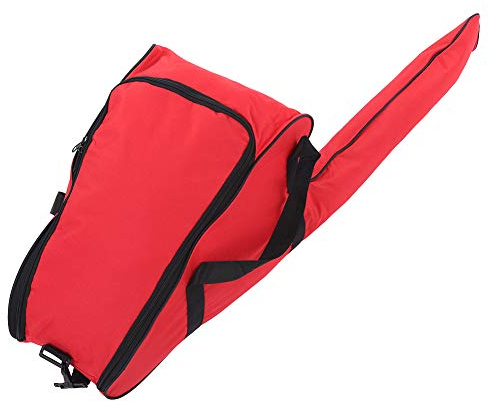 Haofy Custodia per Il Trasporto della Borsa della Motosega, Strumento Portatile di conservazione della Custodia della Motosega Impermeabile, Accessori per motoseghe Resistenti(Rosso)