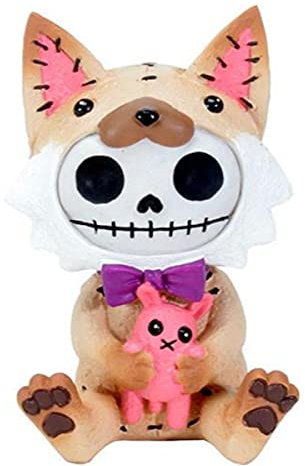 Horror-Shop Große Furrybones Figur Fen - die Geschenkidee für Gothic Fans
