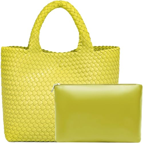 JINMANXUE Unisex Fashion Woven Bag Damen-Tragetasche