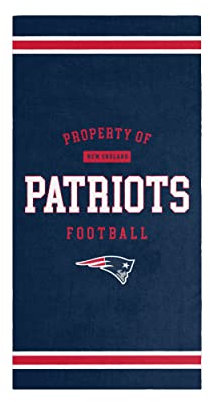 FOCO New England Patriots NFL Property of Beach Towel