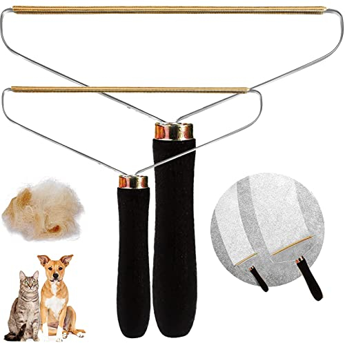 Fusselrasierer,Tragbarer Fusselentferner, Magische Pfoten lint Remover für Teppich, Autoteppich, Couch, Haustierbett, Möbel und Teppich,1Stück Überdimensionale (25 * 23cm),1Stück Klein(16 * 14cm)