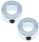 EMSea 2Pcs Gate Security Locking Collars Gate Security Hinge Pin with M6 Socket Head Cap Screws Door Accessories for Wooden Doors Steel Doors 16mm