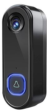 TUYA WiFi Campanello Telecamera Senza Fili 1080P Video Esterno Campanello for Porte Telecamera AC DC Videocitofono IP65 Alexa Google Sicurezza Domestica (Color : Option 4)