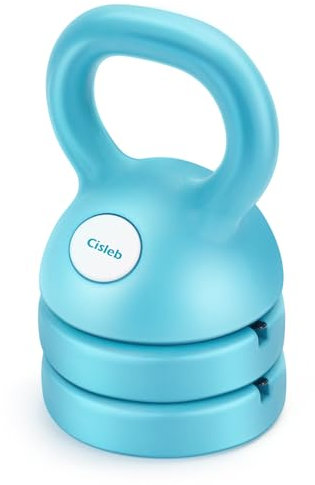 Einstellbare Kettlebell Gewicht Set: 3-in-1 Kettlebells (5lbs 8lbs 12lbs) für Home Gym Ganzkörper Workout Krafttraining Gewichtsverlust | Gut für Anfänger & Frauen Männer