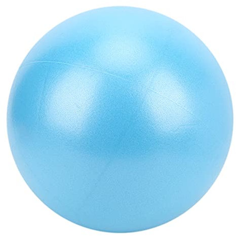 NOENNULL Gymnastikball – 25 cm Yoga-Ball Workout, Schwangerschaft, Stabilität – Anti-Burst-Pates-Ball, Fitnessball Büro, Zuhause, Fitnessstudio (Blau)