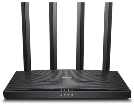 (Ricondizionato) TP-Link Archer AX18 AX1500Mbps Router WiFi 6 Dual-Band, 4 Porta Gigabit, 1201Mbps su 5 GHz e 300Mbps su 2,4 GHz, 4 Antenne Ad Alto Guadagno, Parental Control, QoS, EasyMesh, WPA3