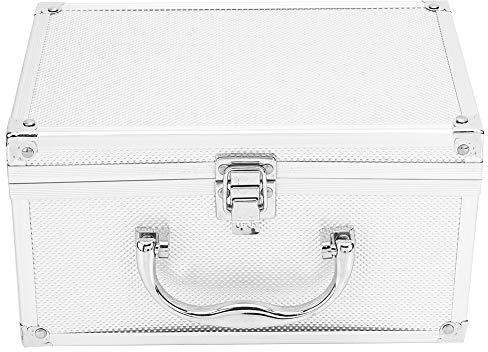 Boite Aluminium Outils Mallette Pour Scie Circulaire Boitier En Alliage D'aluminium Etui De Rangement Portable Pour Equipement De Tatouage 230x150x125mm
