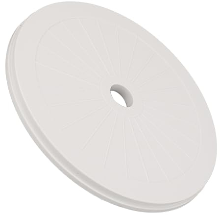 Pissente Round Plastic Pool Skimmer for P6991, 8 Inch Swimming Pool Skimmer Lid Round Plastic Pool Skimmer Cover Replacement ABS Skimmer Cover Pool Set